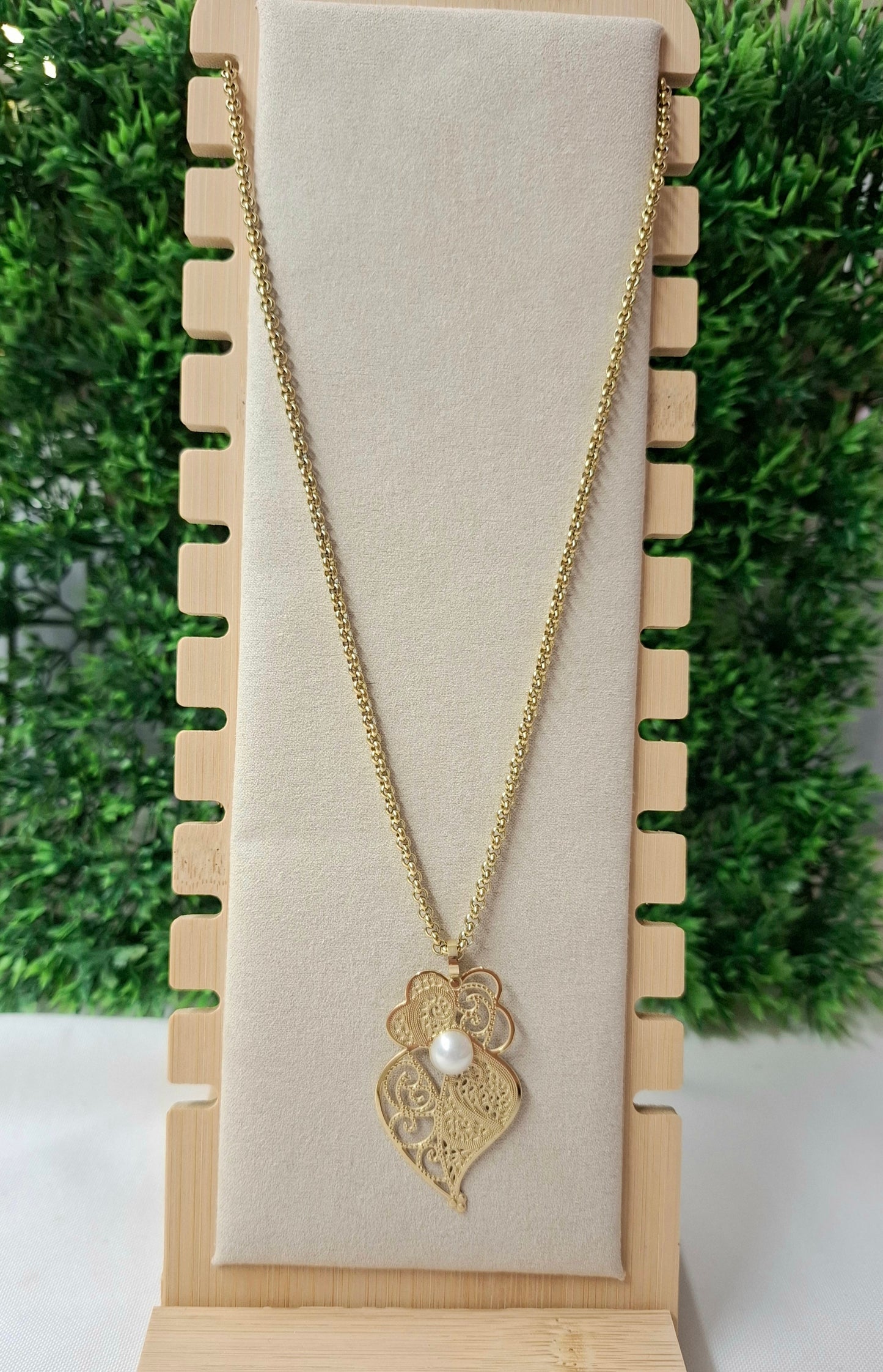 Collier coração de viana perle