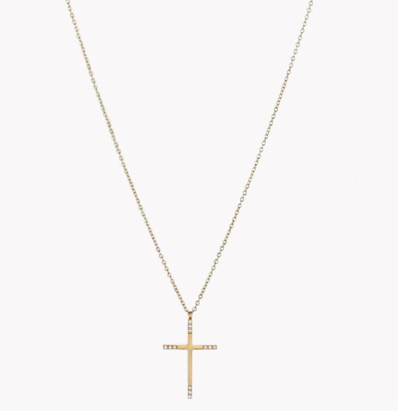 Collier croix brillants ✨️