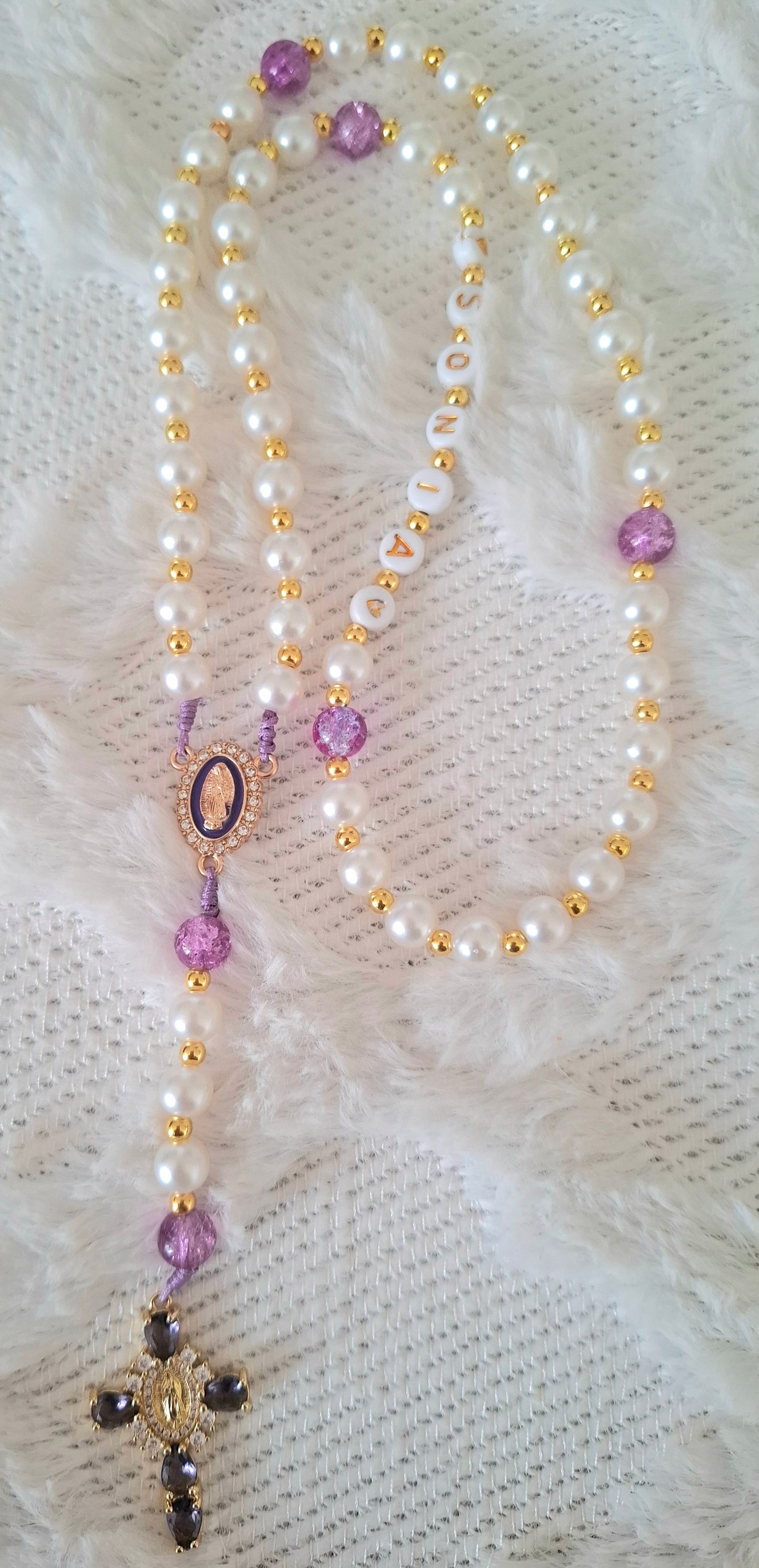 Chapelet Personnalisé "Alma" 🙏