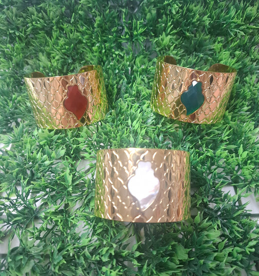 Bracelet en Jonc Cœur de Viana