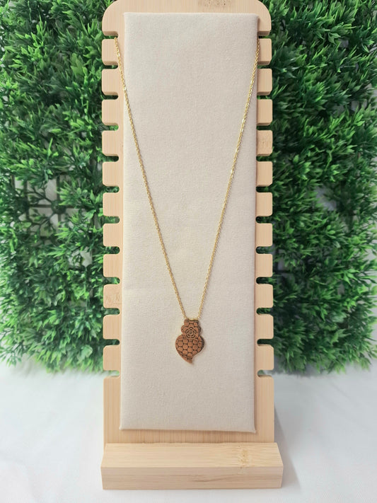 Collier coraçao de viana fin