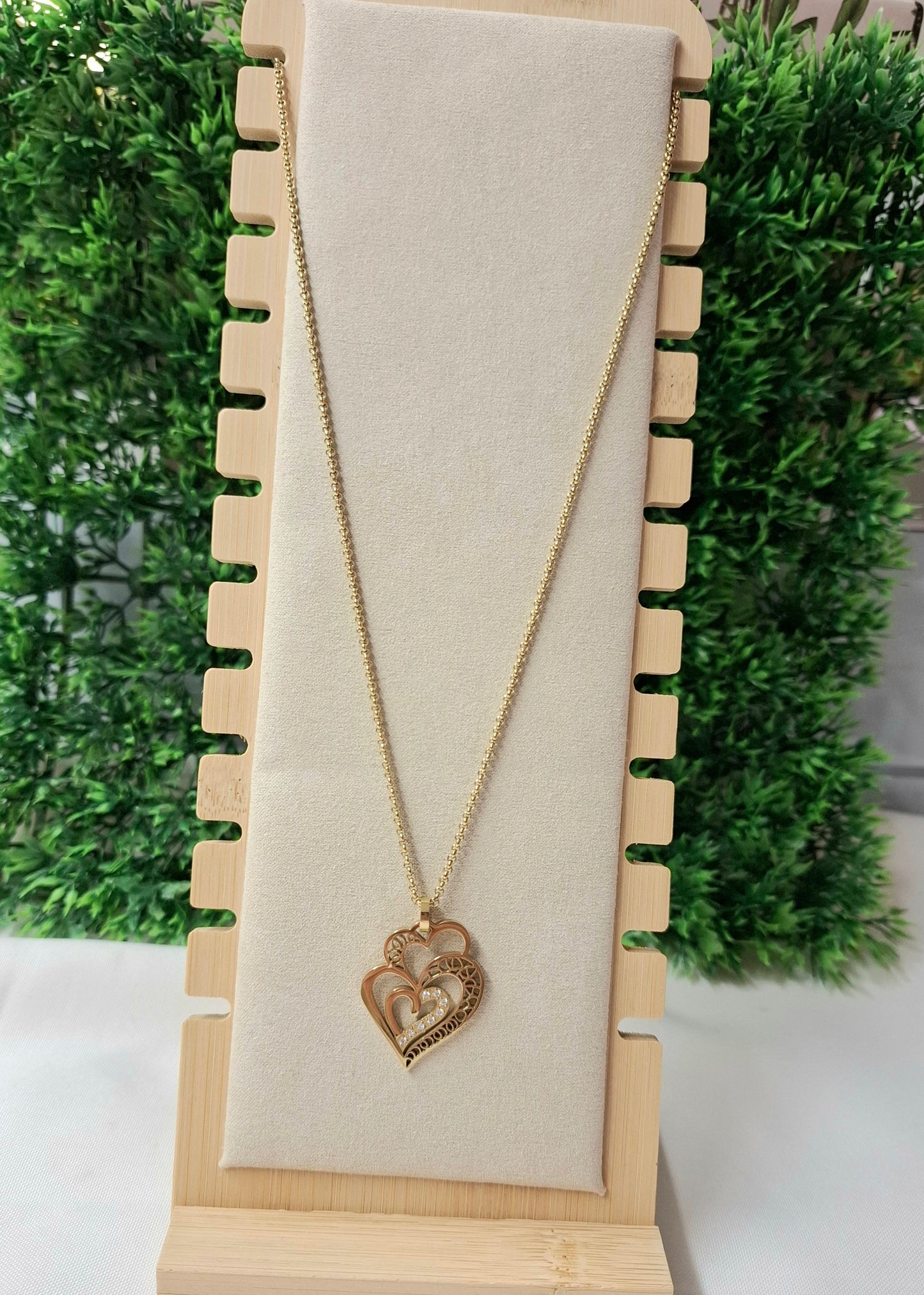 Collier coração de viana