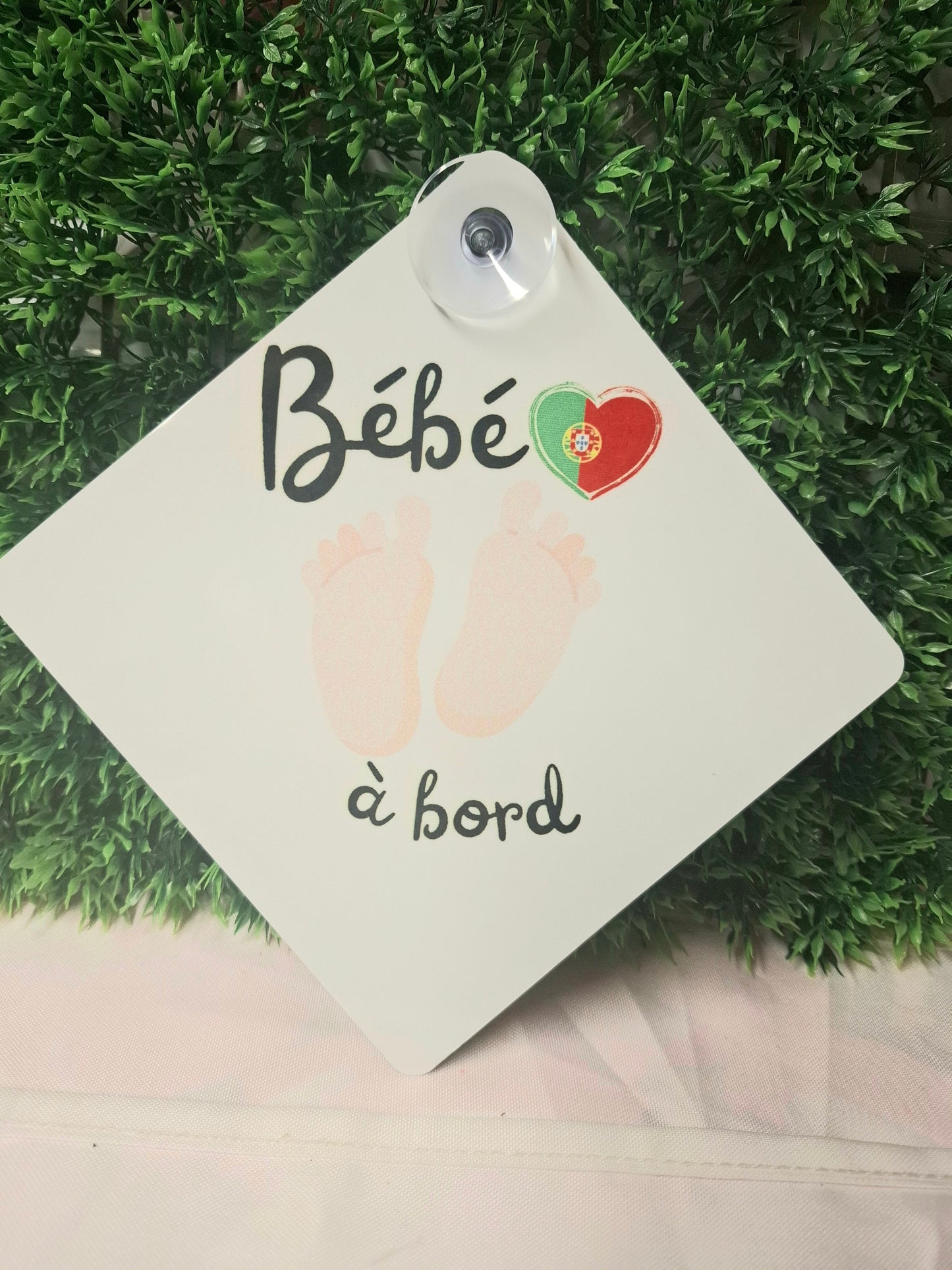Plaque bébé à bord 🇵🇹