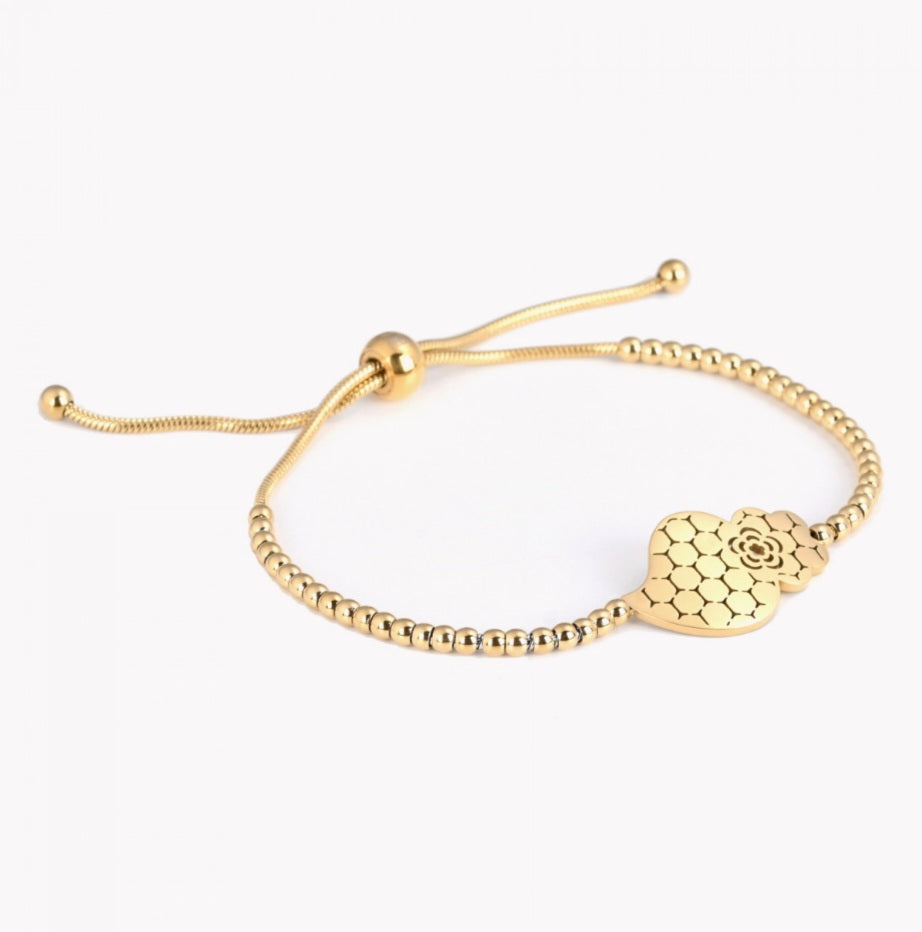 Bracelet réglable Coração de Viana
