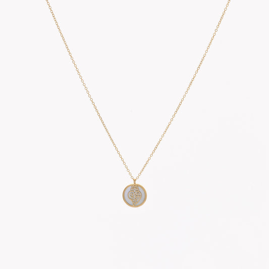 Collier Rond Coração de Viana