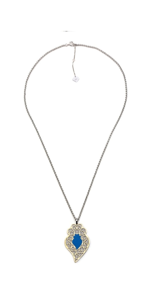 Collier Argenté Coração de Viana 🇵🇹