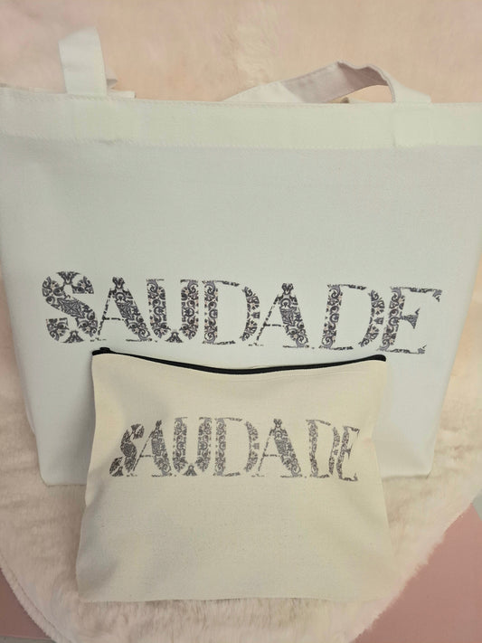 Tote bag + trousse saudade azulejo 🦋