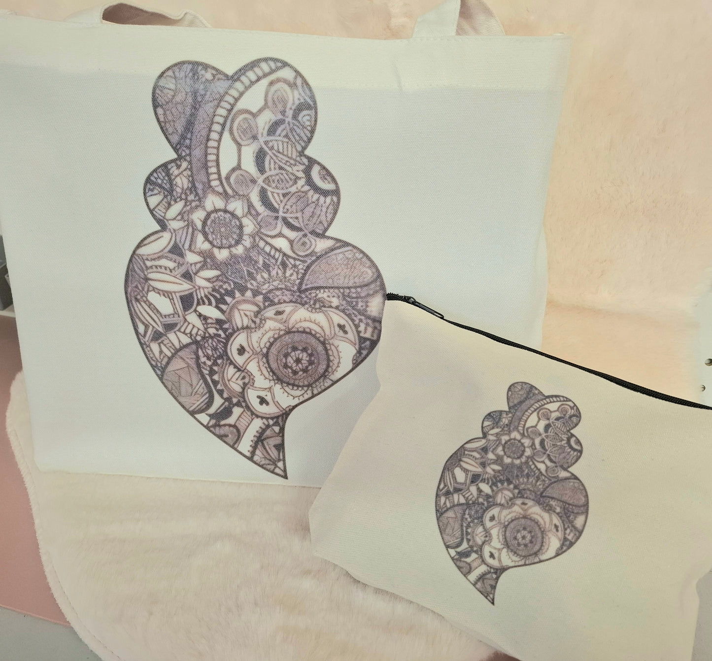 Tote bag + trousse Coração de Viana 🇵🇹