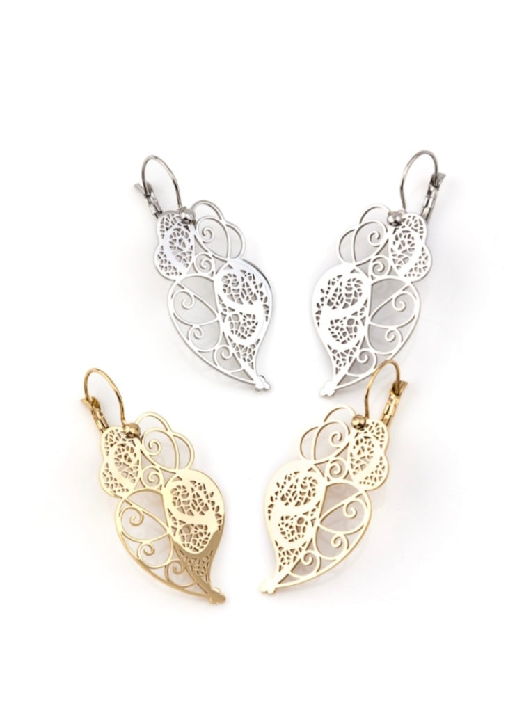 Boucles d'oreilles Coração de Viana 🇵🇹