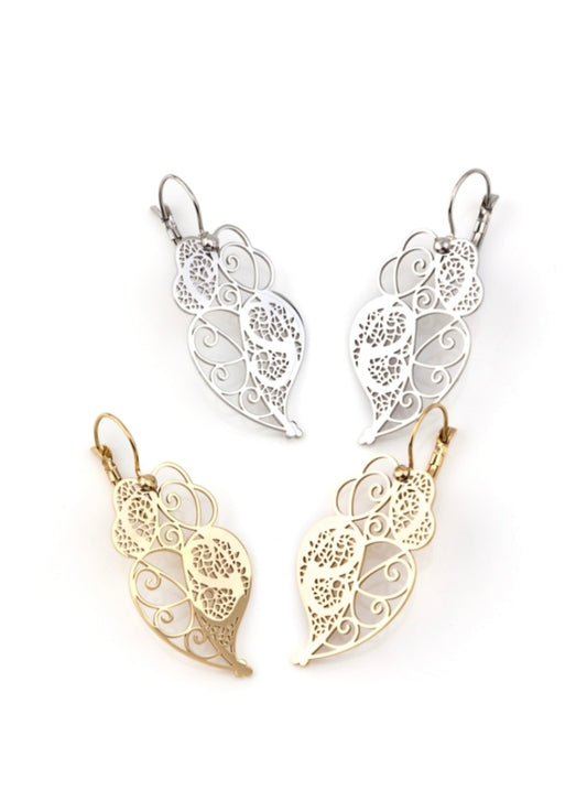 Boucles d'oreilles Coração de Viana 🇵🇹